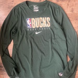 Milwaukee Bucks Nike Long Sleeve